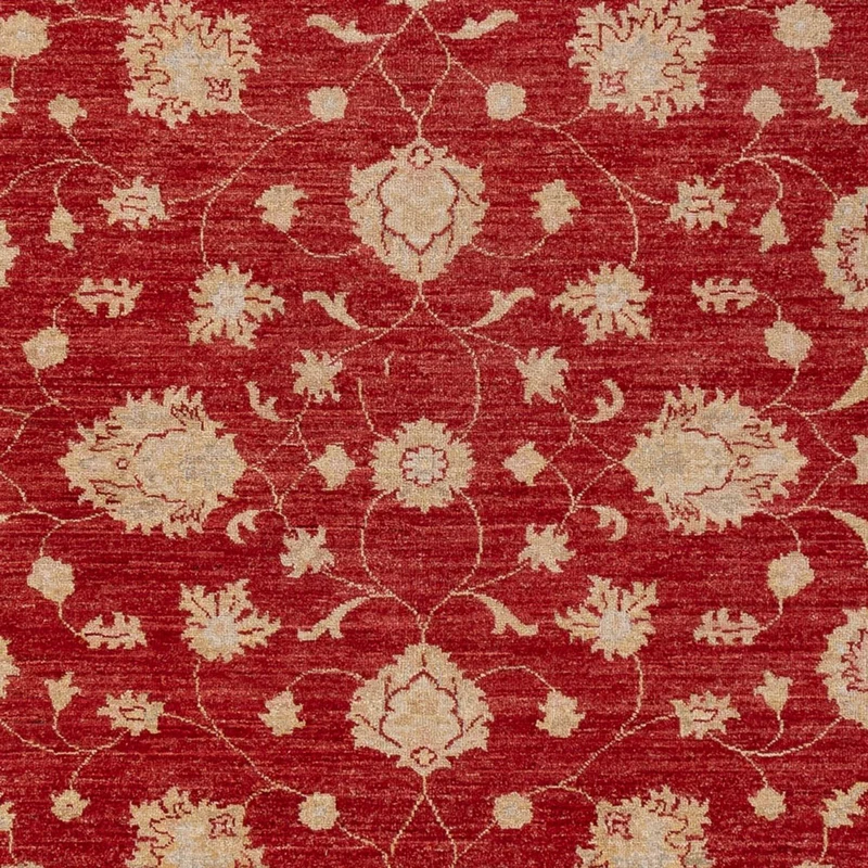 Ziegler Teppich 210x298cm - Orientteppich - rot