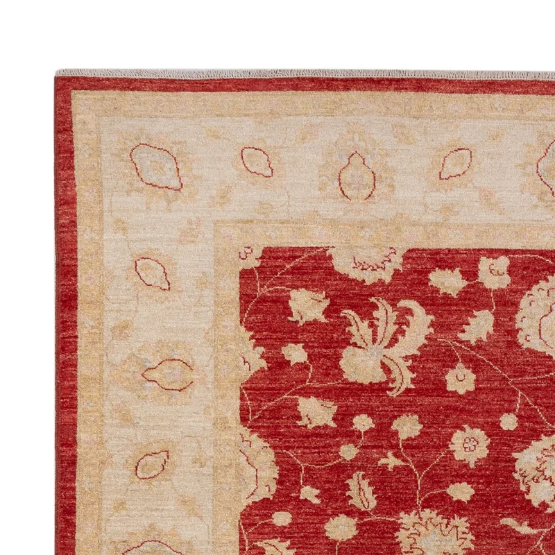 Ziegler Teppich 210x298cm - Orientteppich - rot