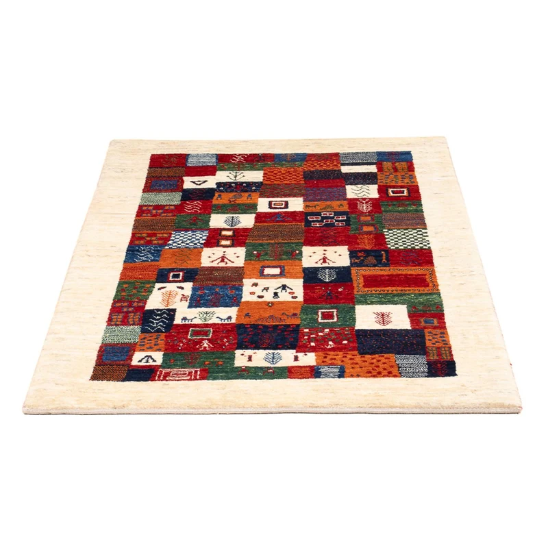 Loribaft Teppich Perser 84x130cm - Orientteppich - mehrfarbig