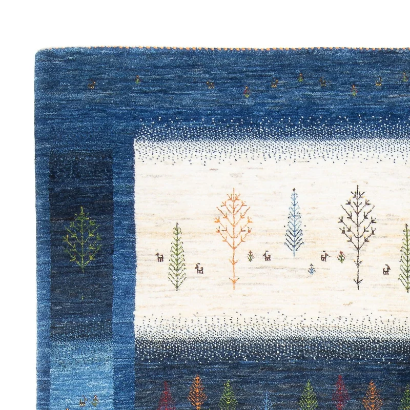 Gabbeh Teppich - Loribaft Perser - 181 x 247 cm - mehrfarbig