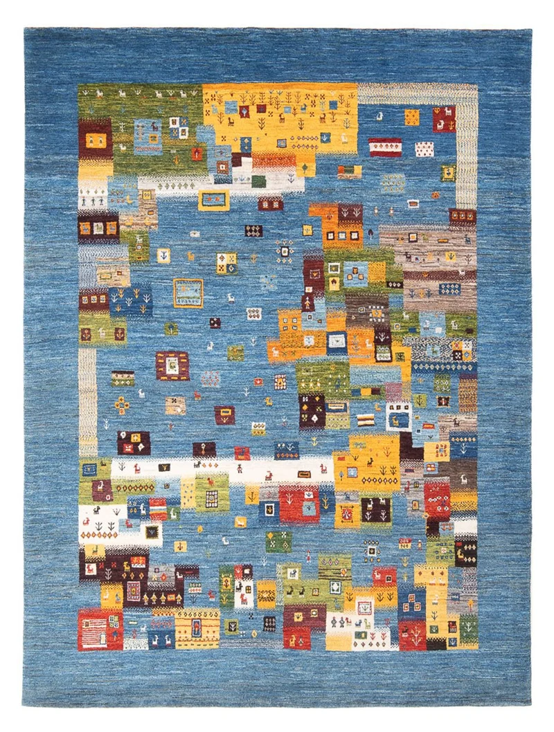 Loribaft Teppich Perser 180x237cm - Orientteppich - mehrfarbig