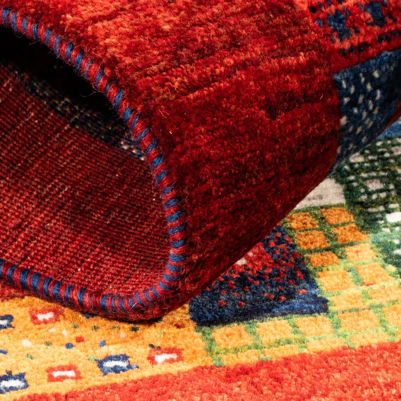 Loribaft Teppich Perser 87x123cm - Orientteppich - mehrfarbig