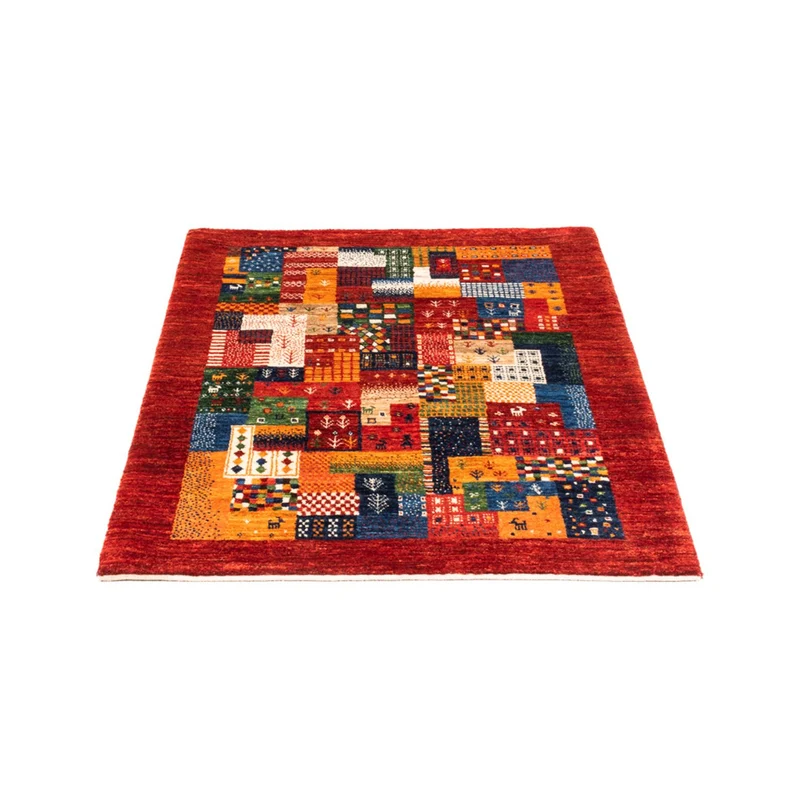 Loribaft Teppich Perser 87x123cm - Orientteppich - mehrfarbig