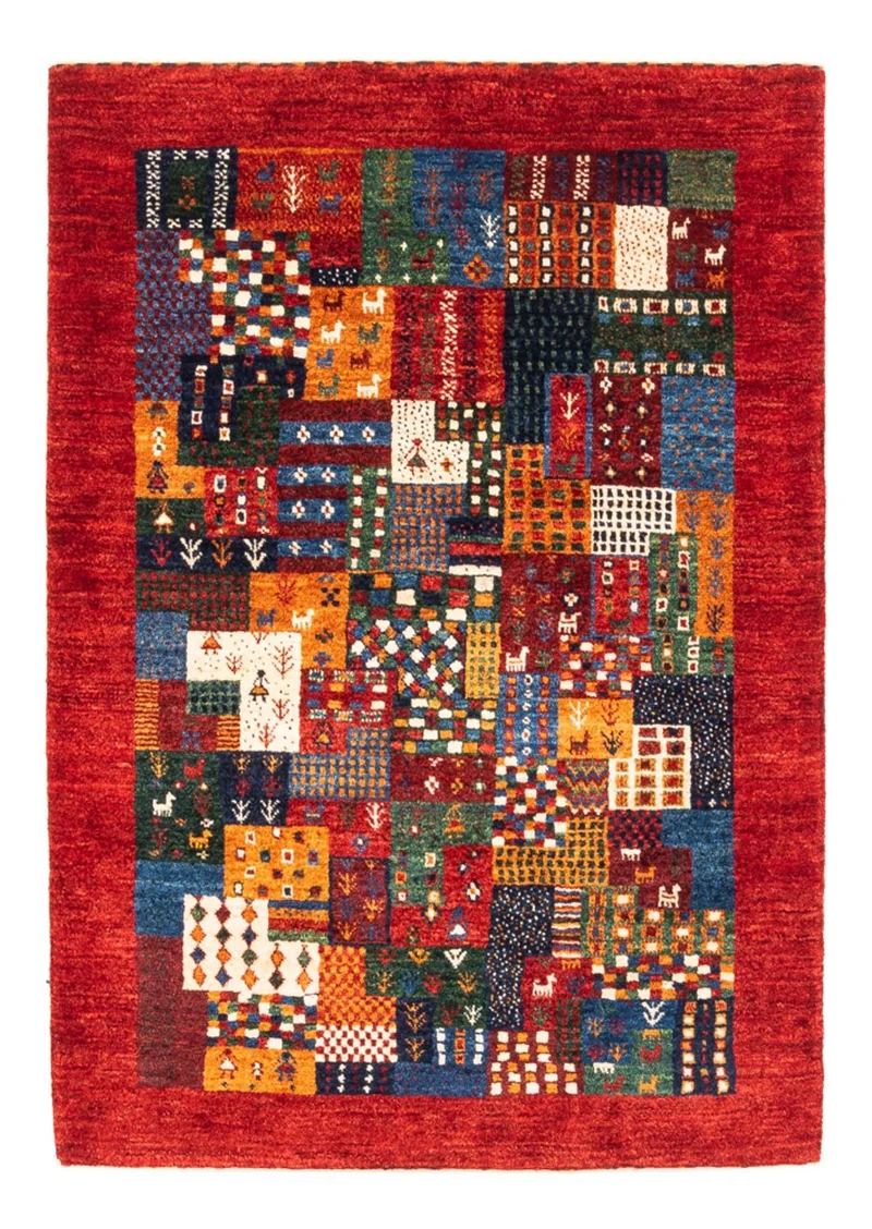 Loribaft Teppich Perser 86x122cm - Orientteppich - mehrfarbig