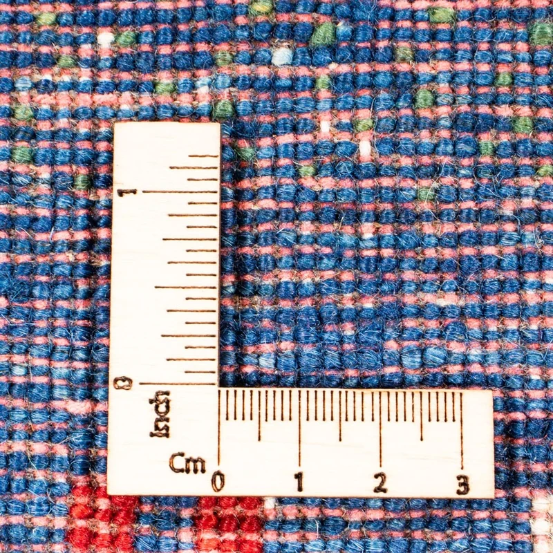 Loribaft Teppich Perser 85x130cm - Orientteppich - blau