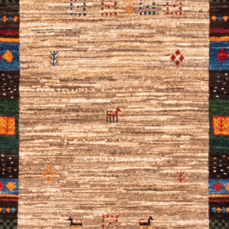 Loribaft Teppich Perser 86x140cm - Orientteppich - mehrfarbig