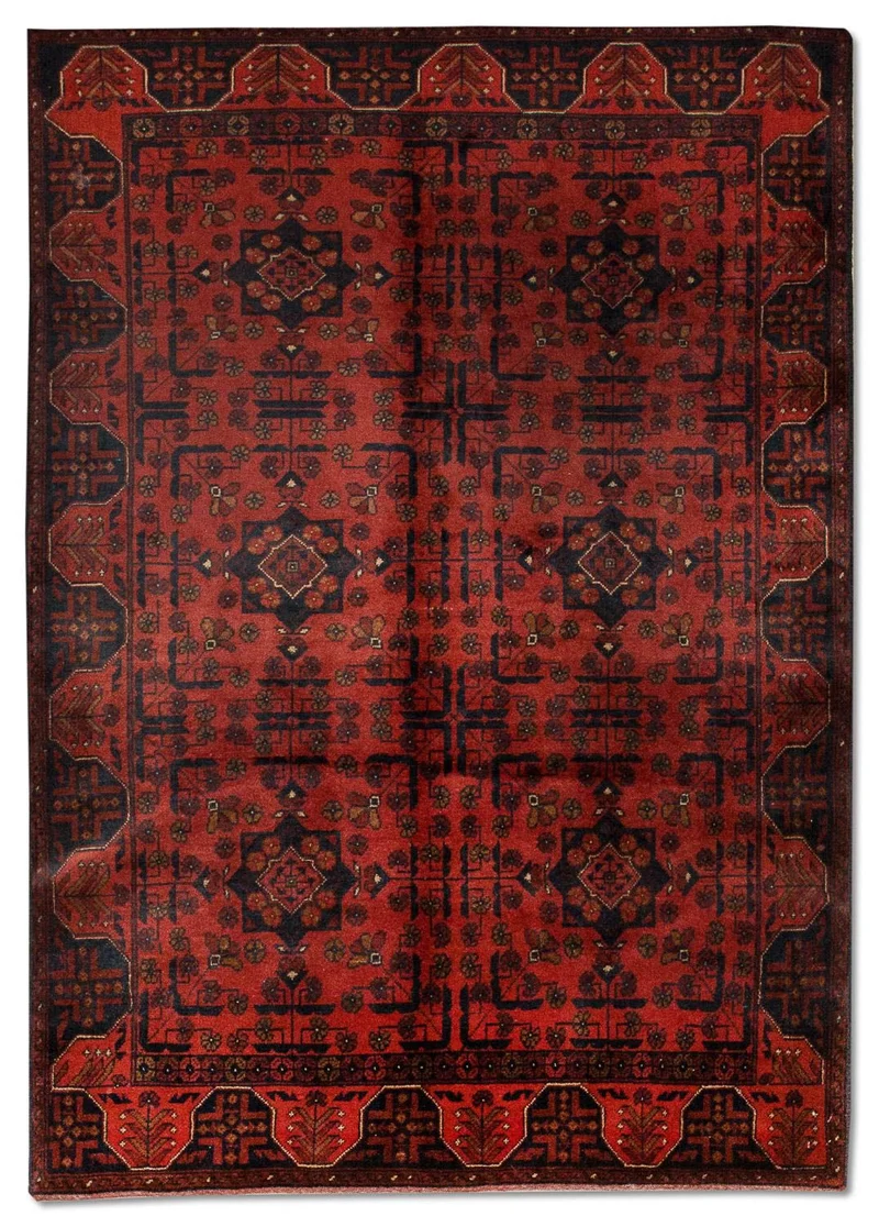 Khal Mohammadi Teppich 122x186cm - Orientteppich - rot