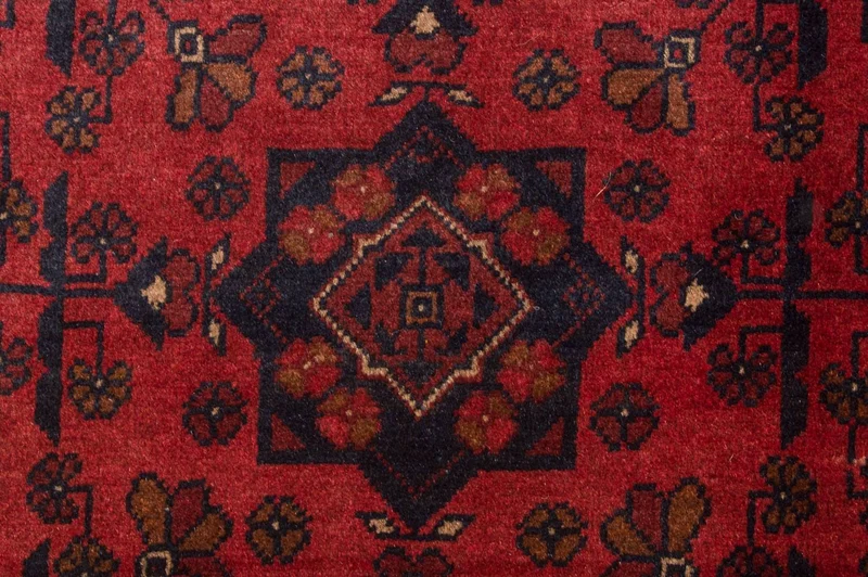 Khal Mohammadi Teppich 122x186cm - Orientteppich - rot