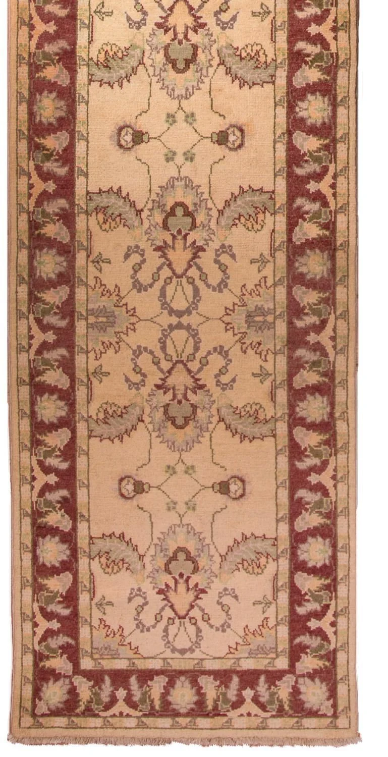 Ziegler Teppich 84x388cm - Orientteppich - beige