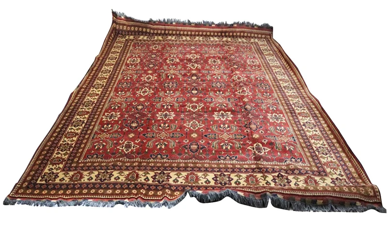 Hatschlu Teppich 401x492cm - Orientteppich - rot