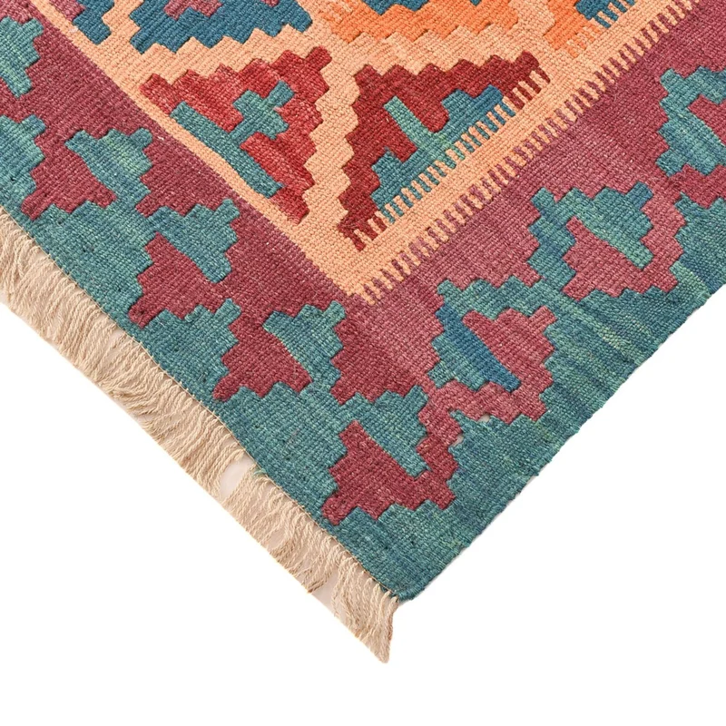 Kelim Fars Teppich 156x195cm - mehrfarbig