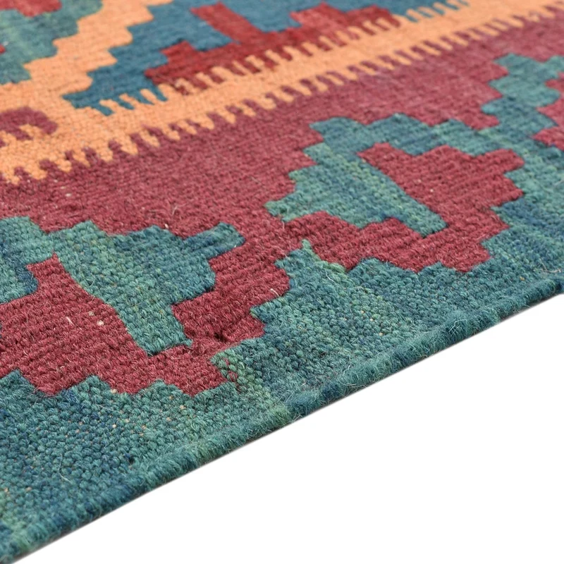 Kelim Fars Teppich 156x195cm - mehrfarbig
