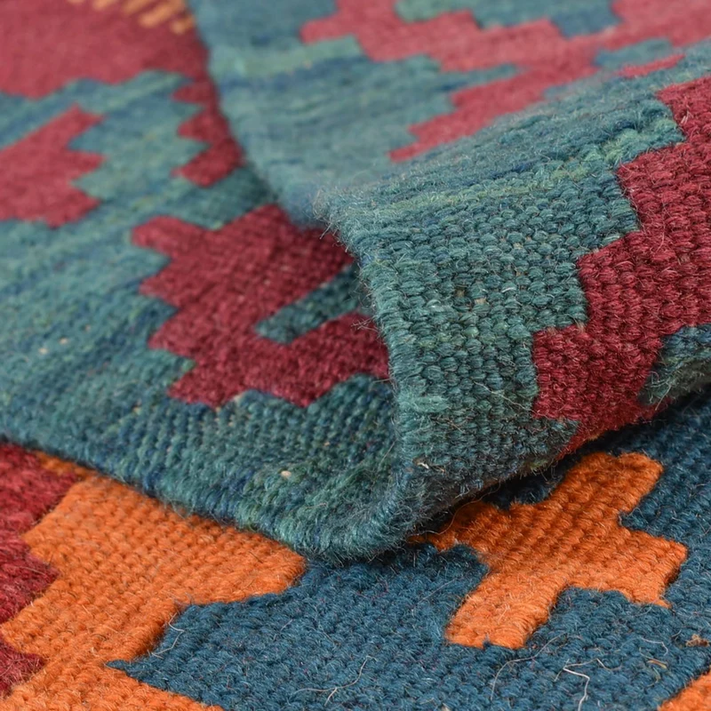 Kelim Fars Teppich 156x195cm - mehrfarbig