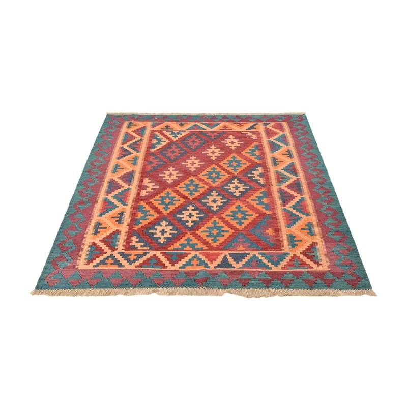 Kelim Fars Teppich 156x195cm - mehrfarbig