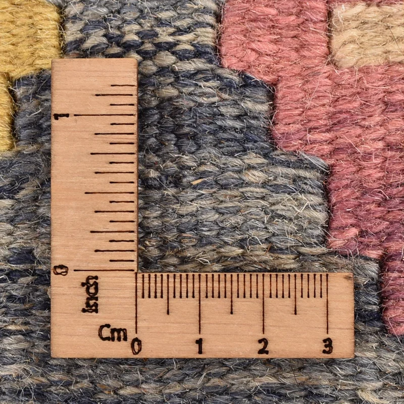 Kelim Fars Teppich 84x237cm - mehrfarbig