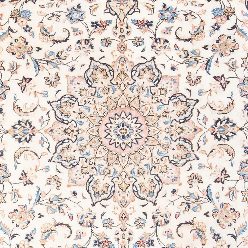 Perserteppich - Keshan - 195 x 293 cm - creme