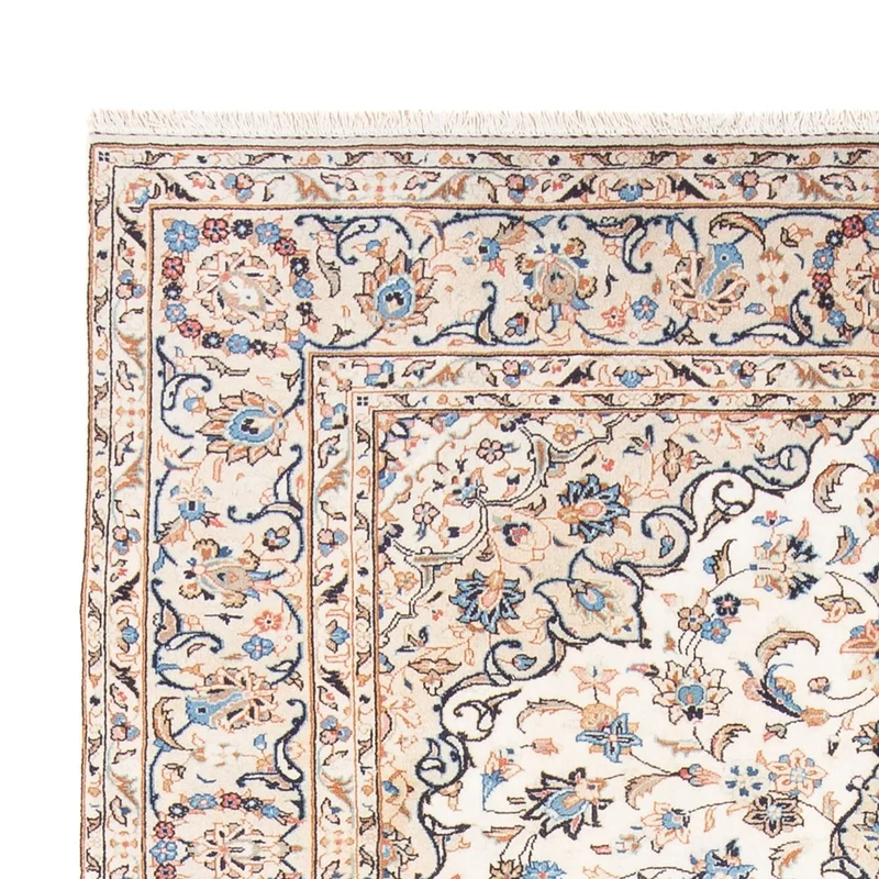 Perserteppich - Keshan - 195 x 293 cm - creme