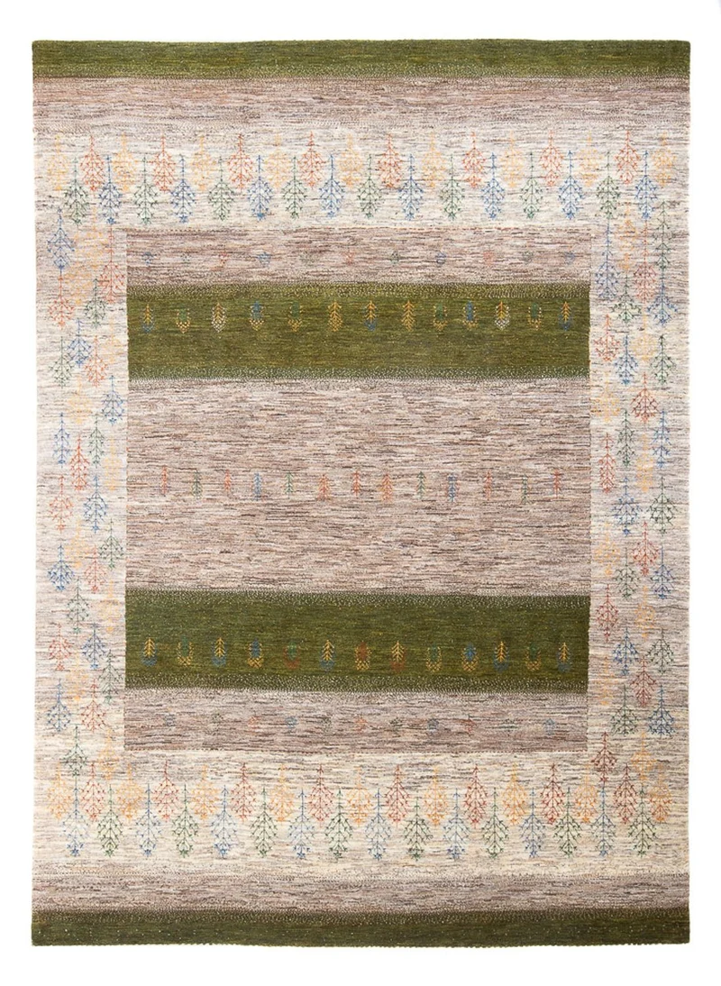 Loribaft Teppich Perser 217x304cm - Orientteppich - mehrfarbig
