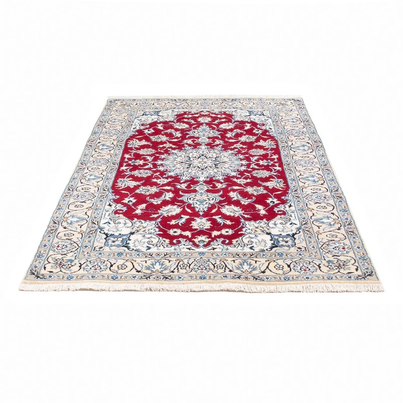Perserteppich - Nain - 117 x 201 cm - rot