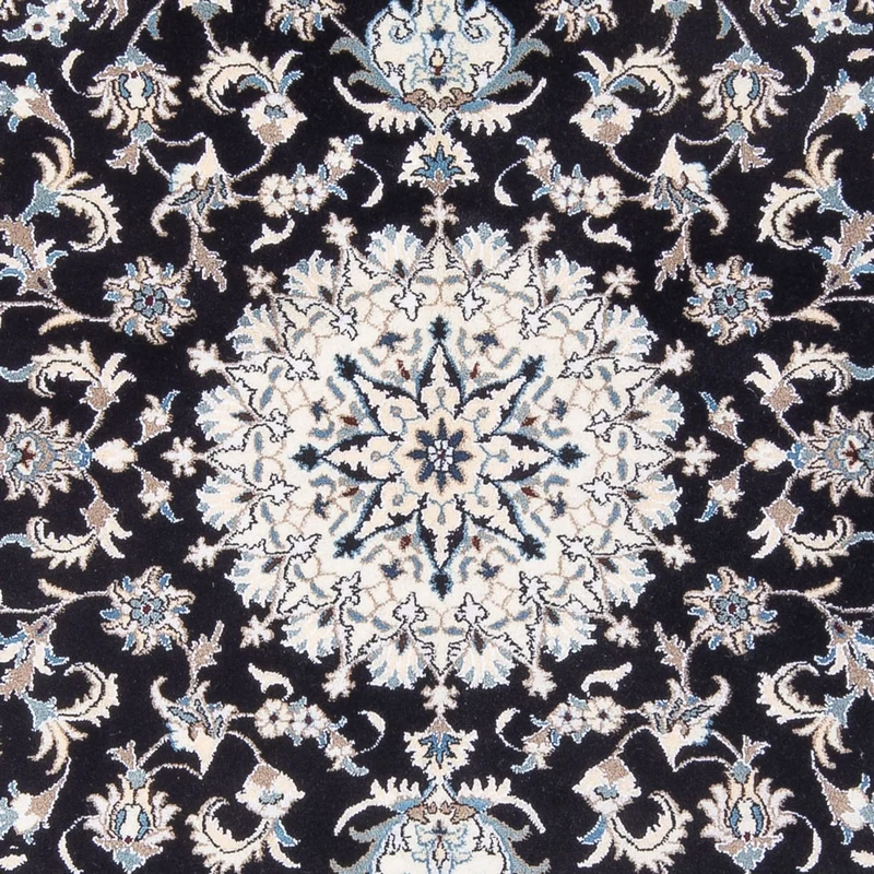 Perserteppich - Nain - 166 x 234 cm - dunkelblau