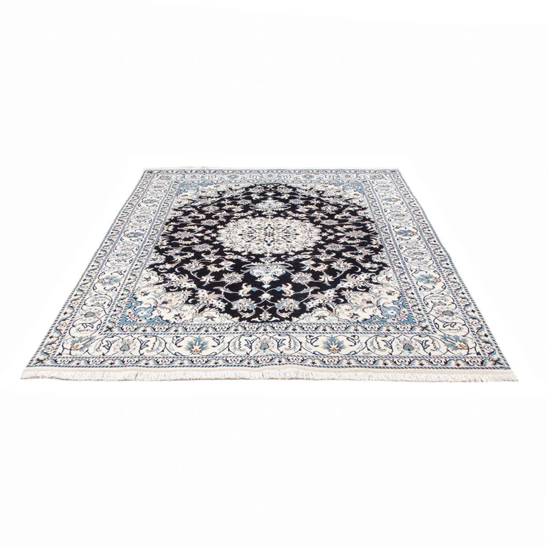 Perserteppich - Nain - 166 x 234 cm - dunkelblau