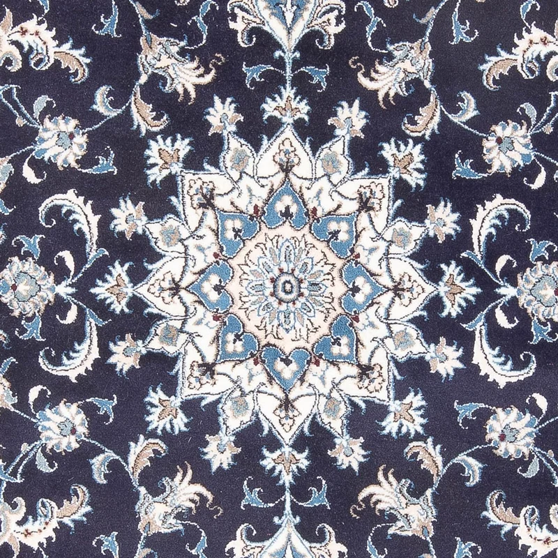 Perserteppich - Nain - 168 x 232 cm - dunkelblau