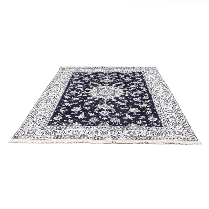 Perserteppich - Nain - 168 x 232 cm - dunkelblau