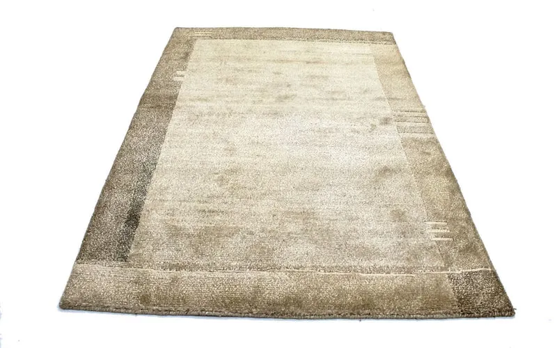 Nepal Teppich 125x182cm - Wollteppich - mehrfarbig