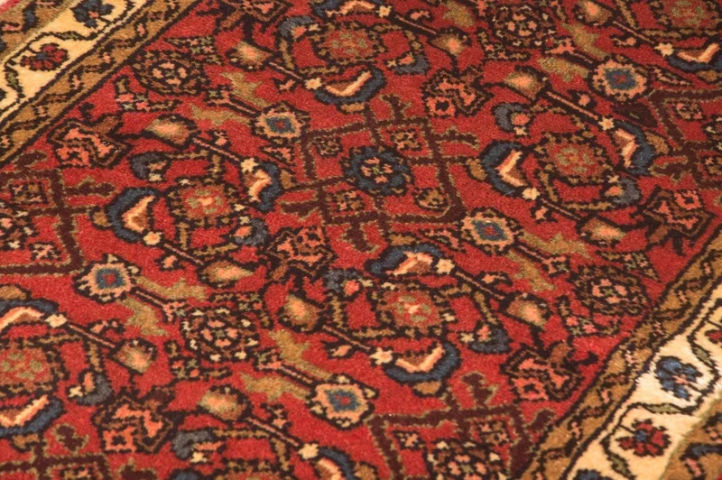 Hosseinabad Teppich 64x294cm - Perserteppich - rot