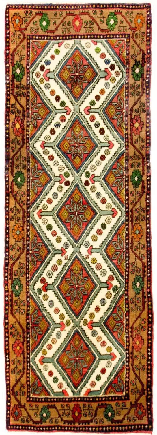 Ardebil Teppich 82x238cm - Perserteppich - beige