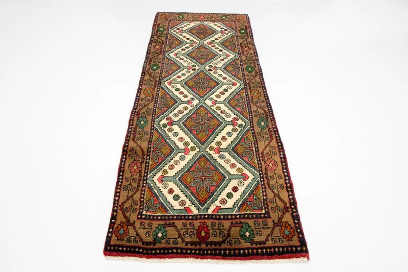 Ardebil Teppich 82x238cm - Perserteppich - beige