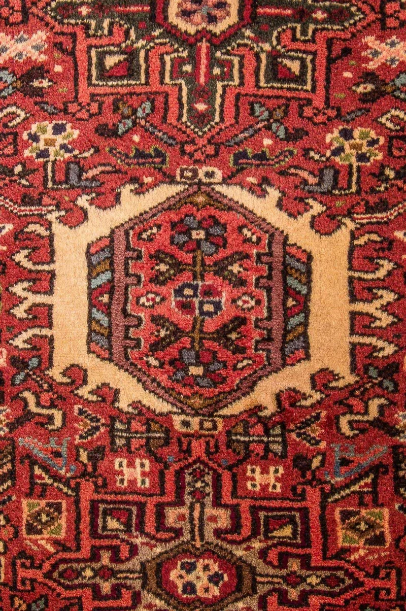 Hosseinabad Teppich 75x197cm - Perserteppich - rot