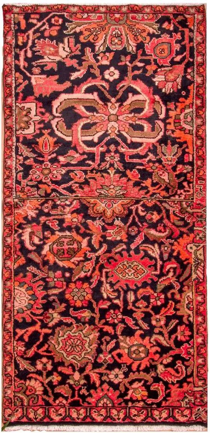 Nahavand Teppich 85x187cm - Perserteppich - dunkelblau