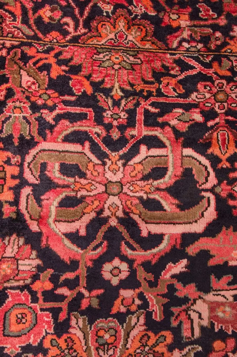 Nahavand Teppich 85x187cm - Perserteppich - dunkelblau