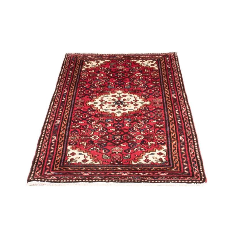 Farahan Teppich 65x139cm - Perserteppich - dunkelrot