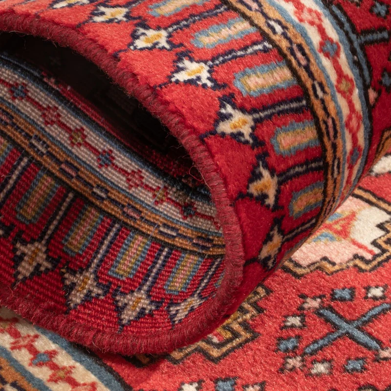 Perserteppich - Nomadic - 65 x 123 cm - rot