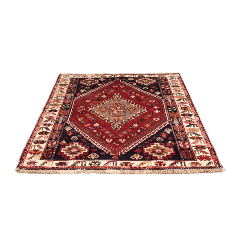 Shiraz Teppich 116x158cm - Perserteppich - terrakotta
