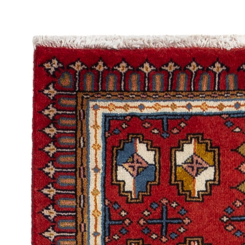 Perserteppich - Nomadic - 64 x 130 cm - mehrfarbig