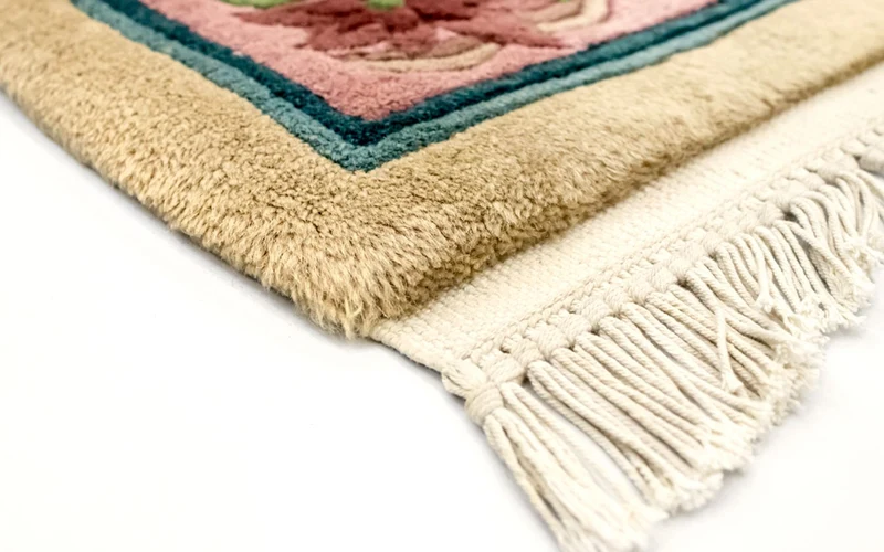 China Teppich 70x338cm - Orientteppich - beige