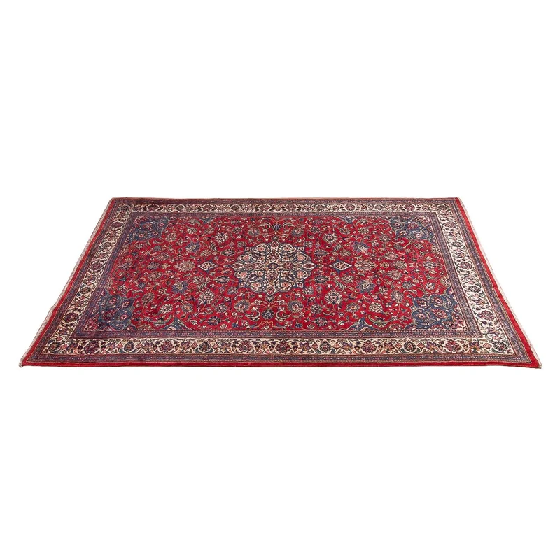 Sarough Teppich 130x215cm - Perserteppich - rot
