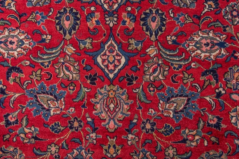 Sarough Teppich 130x215cm - Perserteppich - rot