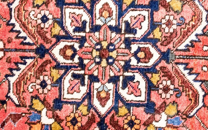 Heriz Teppich 103x360cm - Perserteppich - rost