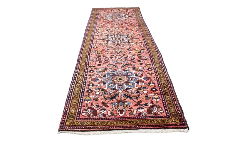 Heriz Teppich 103x360cm - Perserteppich - rost
