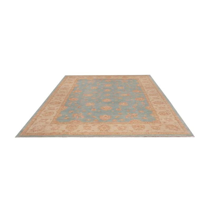 Ziegler Teppich - 206 x 298 cm - hellblau