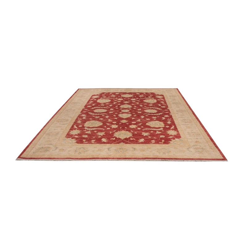 Ziegler Teppich - 204 x 290 cm - dunkelrot