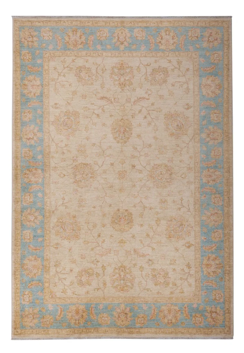 Ziegler Teppich 208x293cm - Orientteppich - beige