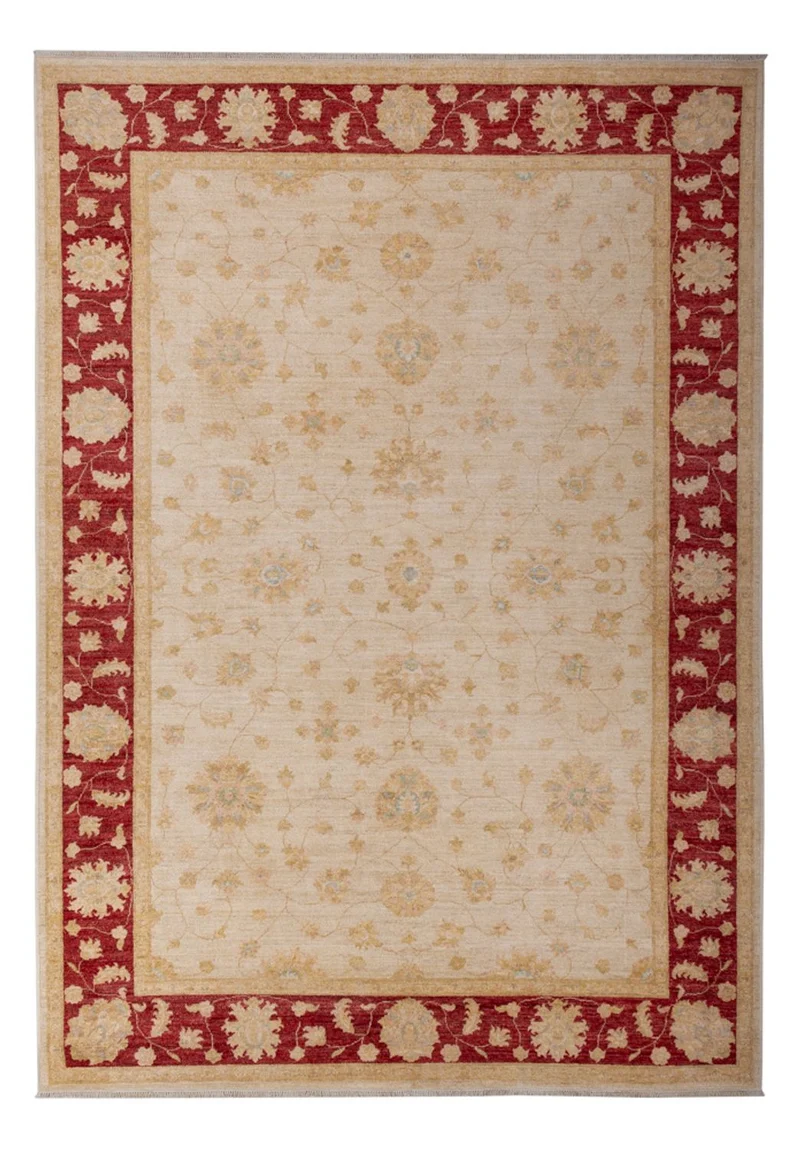 Ziegler Teppich 205x302cm - Orientteppich - beige