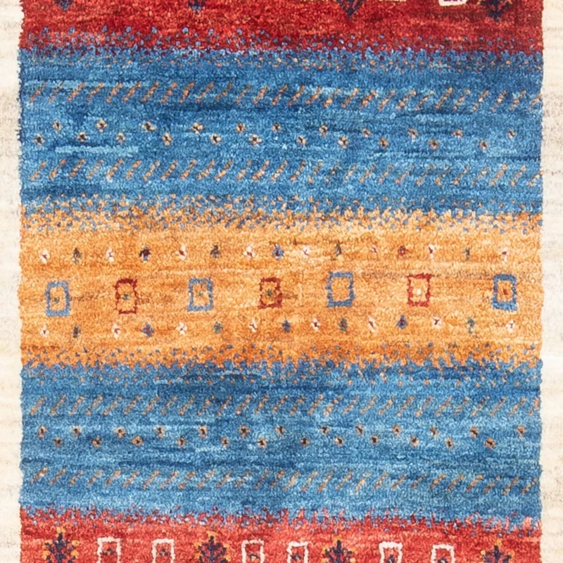 Loribaft Teppich Perser 83x138cm - Orientteppich - mehrfarbig