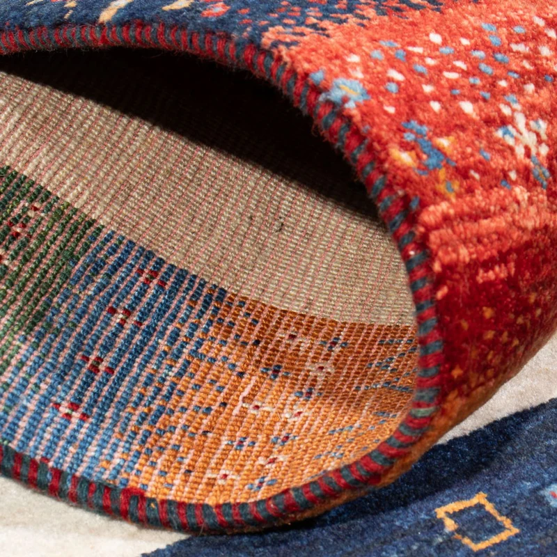 Loribaft Teppich Perser 83x138cm - Orientteppich - mehrfarbig