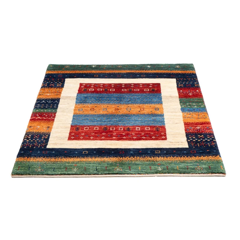 Loribaft Teppich Perser 83x138cm - Orientteppich - mehrfarbig